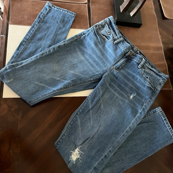 NY&C Skinny Distressed Ripped Jeans - Picture 4 of 5